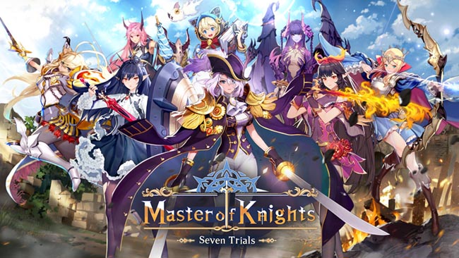 Master of Knights – game chiến thuật nhập vai với nền tảng đồ họa 2D moe