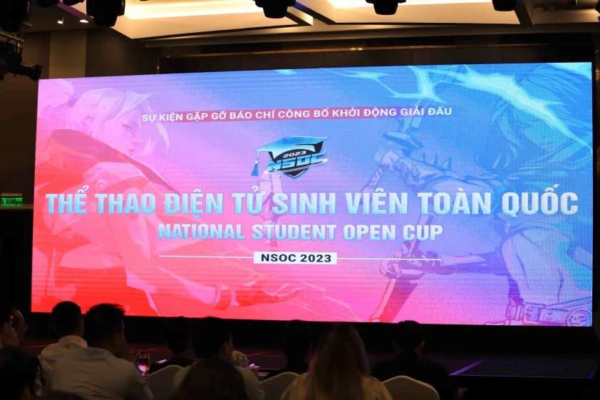 Khởi động National Student Open Cup 2023 - giải đấu eSport dành cho sinh viên toàn quốc
