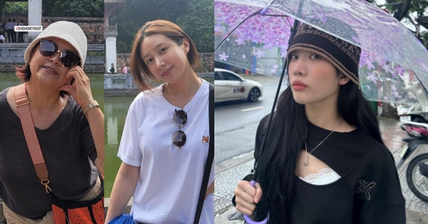 Sao Hàn thi nhau đổ bộ Việt Nam: Hani (EXID) để mặt mộc đi chơi Hà Nội với mẹ, 1 nữ idol hào hứng check-in Đà Nẵng