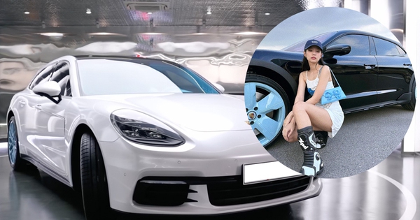 Dân chơi Việt mang Porsche Panamera đi độ theo phong cách Jennie của BlackPink, có chi tiết như Rolls-Royce
