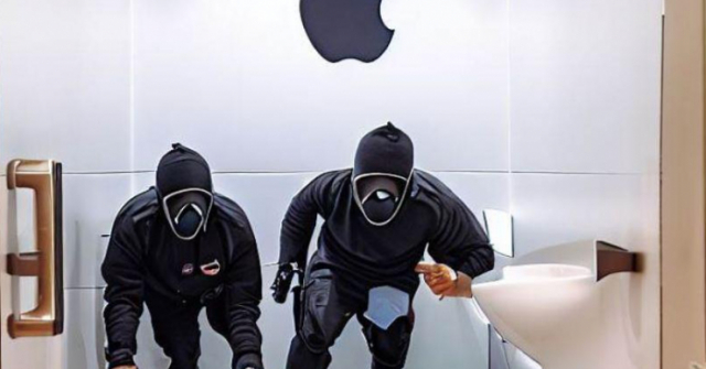 Apple Store bị trộm 