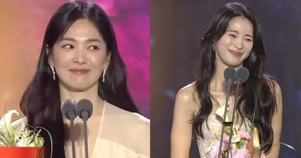 Clip: Song Hye Kyo - Lim Ji Yeon đến khi nhận giải Baeksang vẫn còn “hơn thua” như ở The Glory khiến trường quay dậy sóng