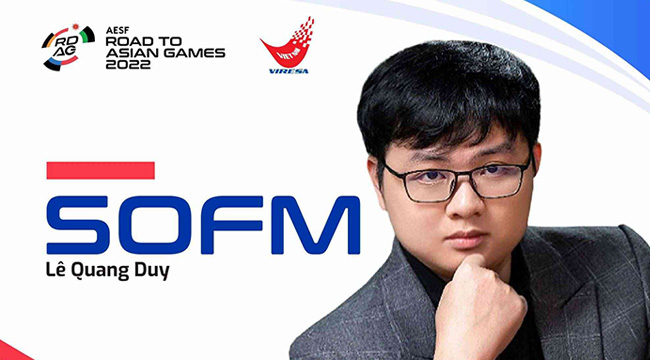 Chính thức: SofM sẽ là HLV trưởng số 1 của đội tuyển eSports Việt Nam