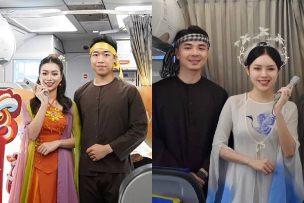 2 hãng hàng không lớn nhất nhì Việt Nam đọ sắc khi cùng cosplay 