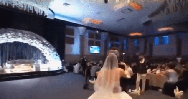 Clip khoảnh khắc hạnh phúc cuối cùng của cô dâu chú rể trong vụ cháy đám cưới kinh hoàng ở Iraq