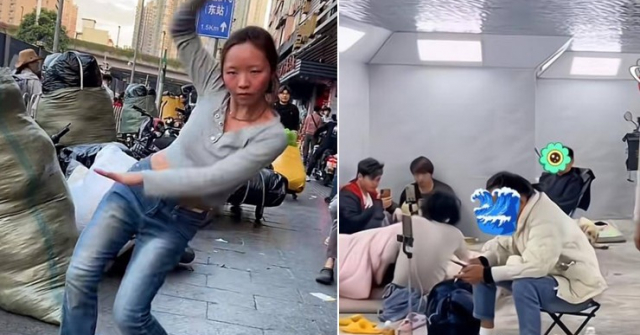 Người trẻ Trung Quốc lao ra đường livestream, nhảy nhót 