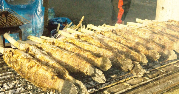TP.HCM: Phố cá lóc tấp nập, nhiều cửa hàng nướng 4.000 con cá để bán ngày vía Thần Tài