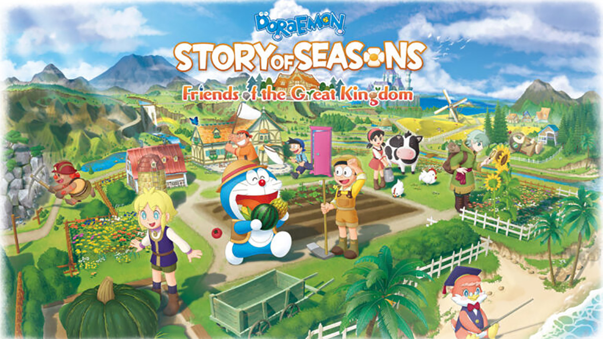 Doraemon Story of Seasons: Friends of the Great Kingdom ra mắt trên PC, PS5 và Switch