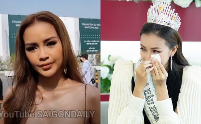 Tân Hoa hậu Ngọc Châu bị an ninh sân bay giữ lại vì nghi 