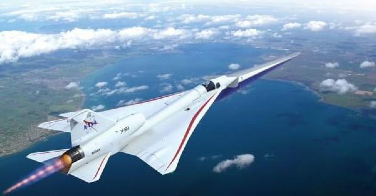 NASA sẽ chế tạo máy bay siêu thanh siêu êm