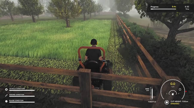 Lawn Mowing Simulator miễn phí – Game giả lập nghề cắt cỏ