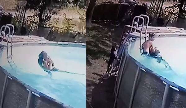 Cậu bé 10 tuổi dũng cảm cứu mẹ bị đuối nước, co giật dưới hồ bơi