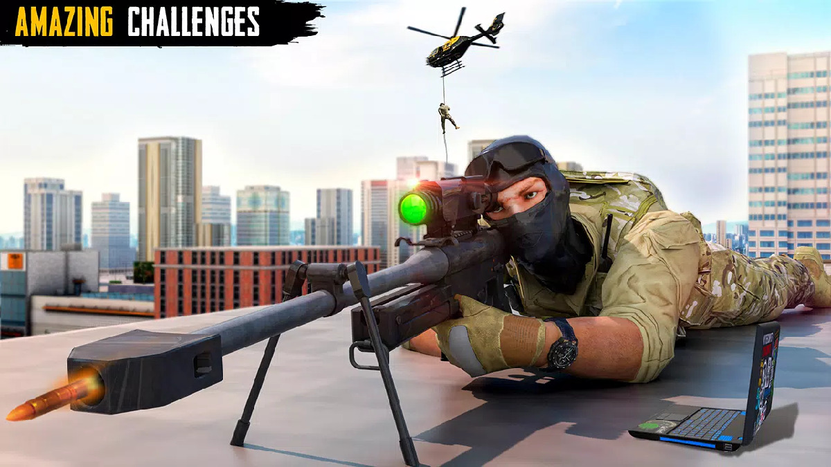 Sniper 3D: Tựa game bắn súng phải thứ một lần trong đời