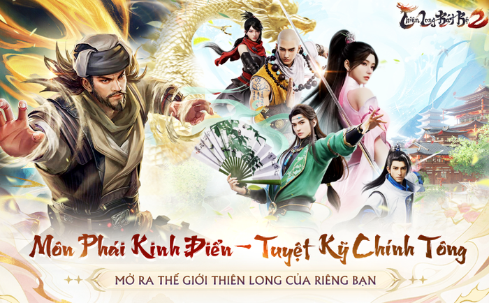 Thiên Long Bát Bộ 2 Tựa game nhập vai, kiếm hiệp Kim Dung sắp ra mắt tại Việt Nam