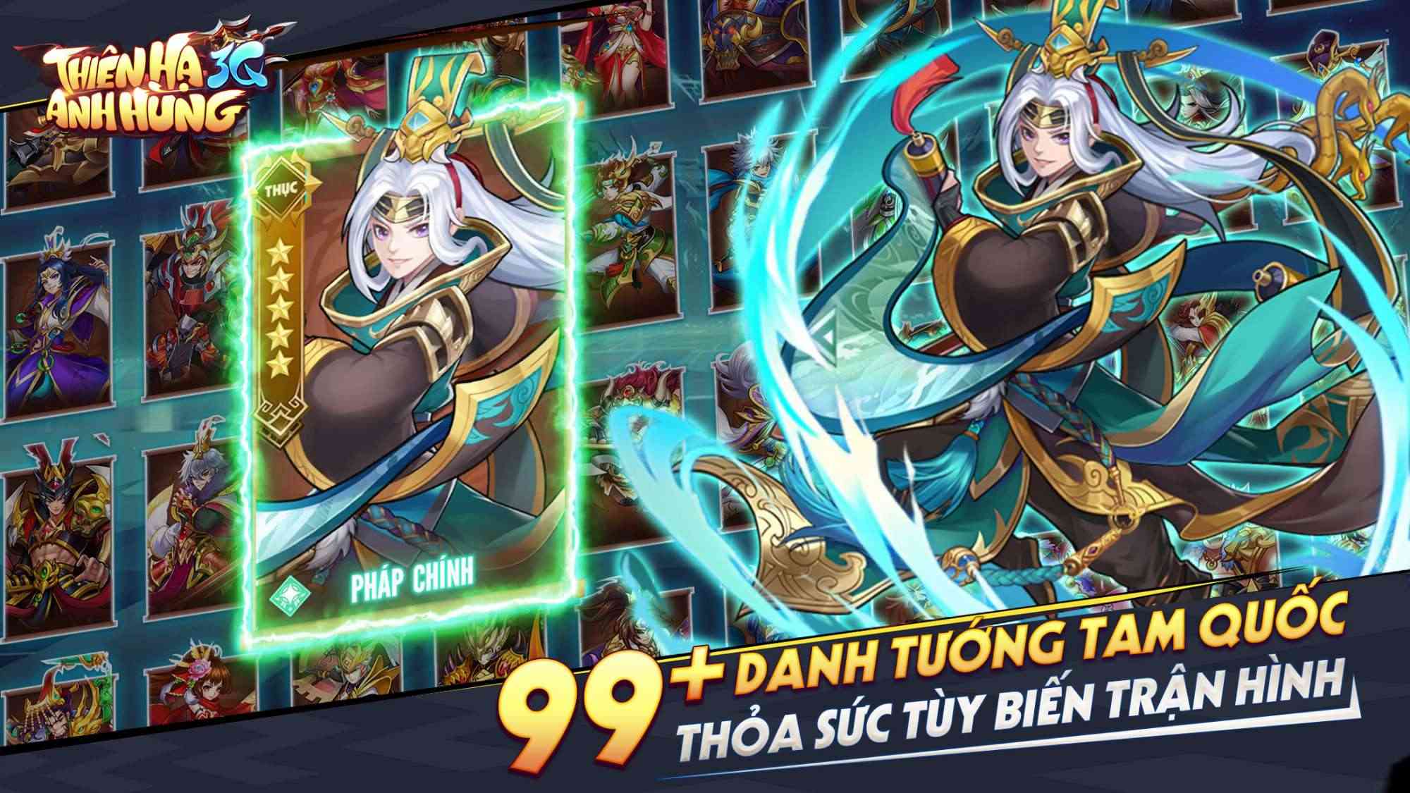 Thiên Hạ Anh Hùng 3Q – Tựa game đấu tướng chiến thuật Tam Quốc 'make in Việt Nam' sắp được ACE Games ra mắt vào đầu tháng 11