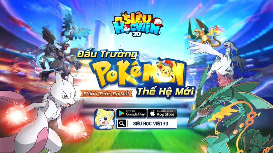 Nhà phát hành Việt Nam ra mắt game Pokemon huyền thoại thế hệ mới