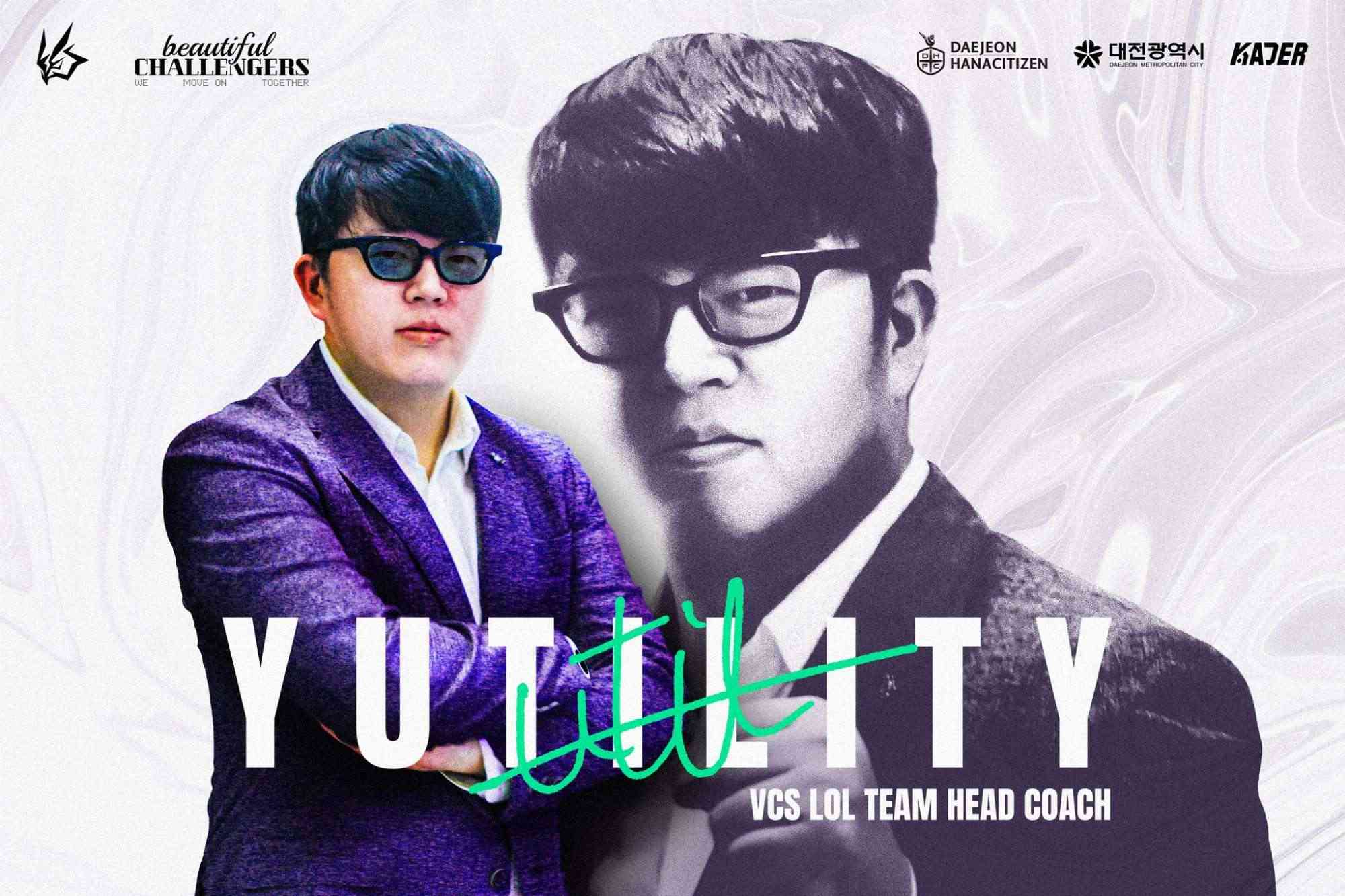 CNJ Esports chiêu mộ HLV người Hàn Yutility - Cái tên thay thế ‘Ngài Ren’ cho VCS 2023
