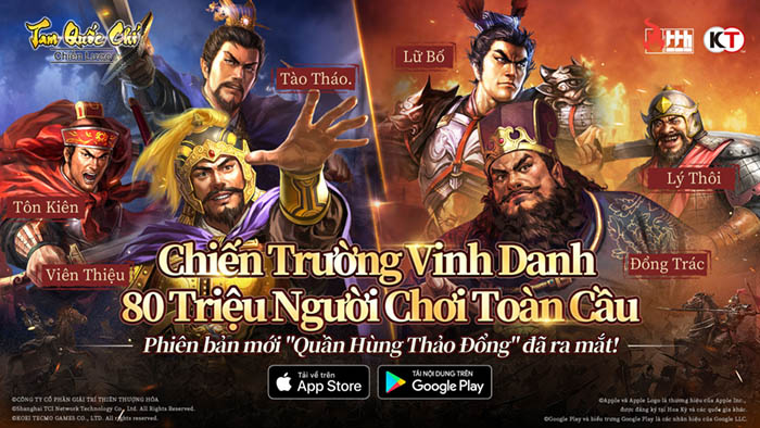Tam Quốc Chí – Chiến Lược chào sân Ngày Hội Game Việt Nam 2023, ra mắt thông tin phiên bản mới “Quần Hùng Thảo Đổng”