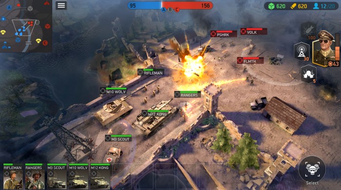 World War Armies: WW2 PvP RTS, tựa game chiến thuật lấy cảm hứng từ Thế Chiến II Mở đăng ký trước trên Mobile